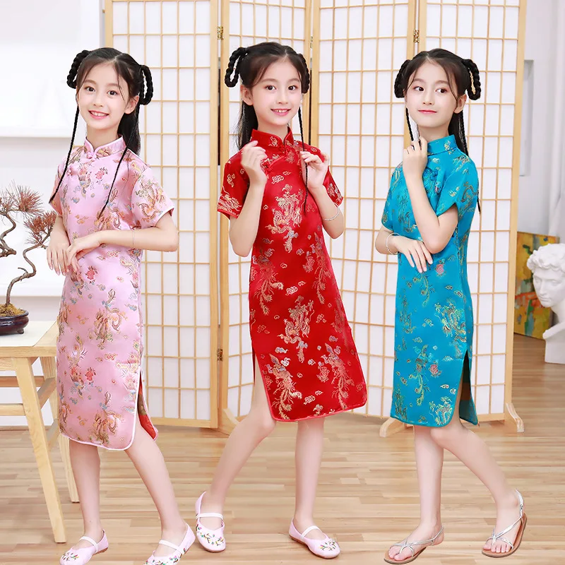 Summer Children's Cheongsam Mo - đánh giá và giá Baby Clothing Dresser