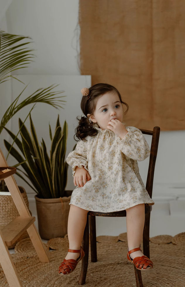 Floral Baby Girl Dresses Sprin - đánh giá và giá Baby Clothing Organic