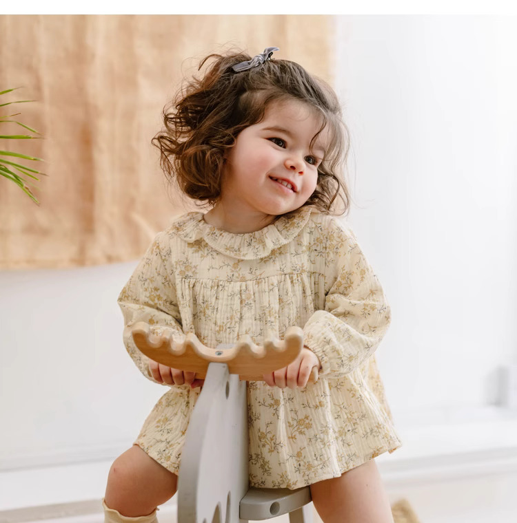 Floral Baby Girl Dresses Sprin - đánh giá và giá Baby Clothing Organic