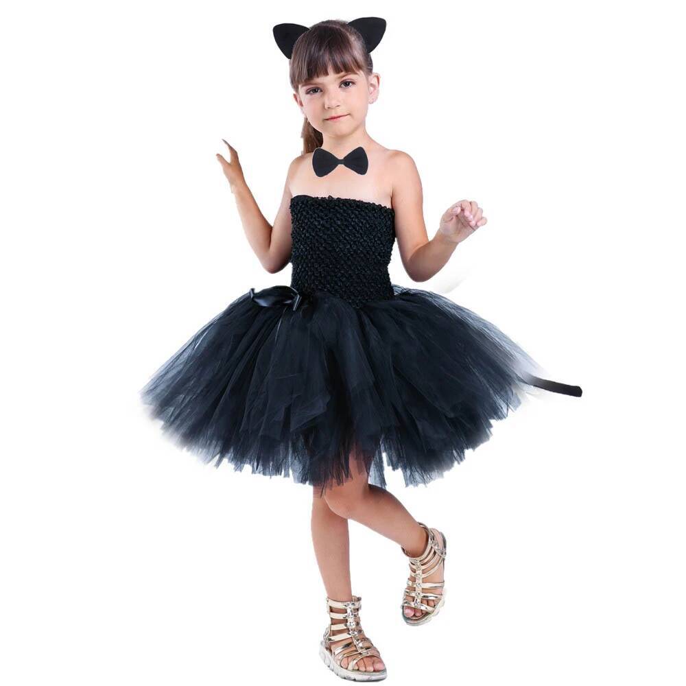 Cute Black Cat Tutu Dress Baby - đánh giá và giá Baby Clothing Dresser
