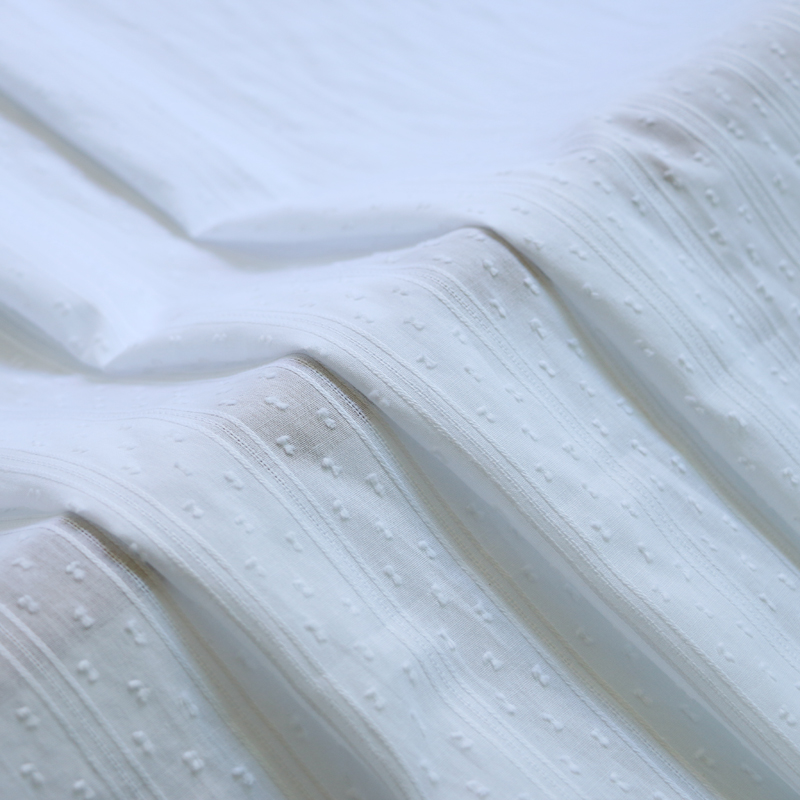 50cm*147cm White Cotton Jacqua - đánh giá và giá Baby Clothing Organic